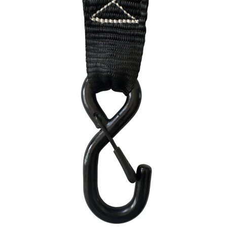 1.6" x 15' Ratchet Tie-Down Set (Pack of 4) , Closed Hook (Lifetime Warranty) - Xtrusion Overland