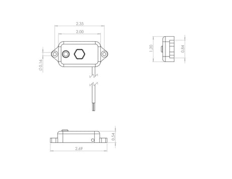 Baja Designs LED Dome Light with Switch - Universal