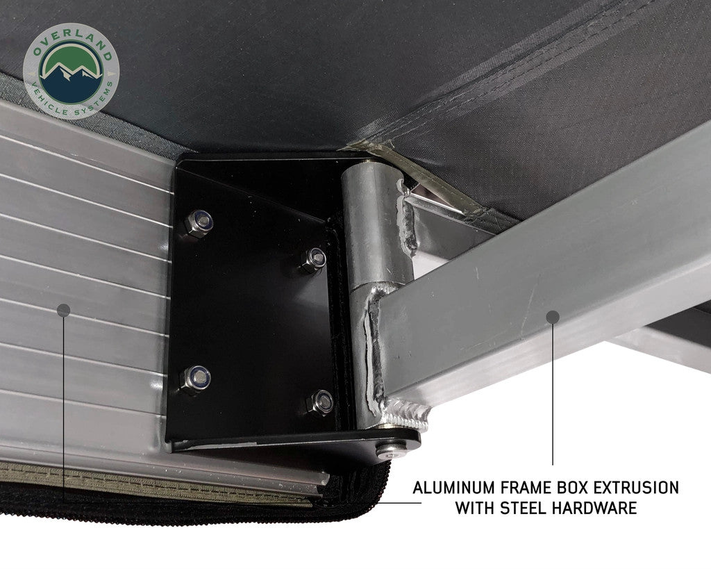 OVS Nomadic LT 270 Awning & Wall 1, 2, & Mounting Brackets - Passenger Side