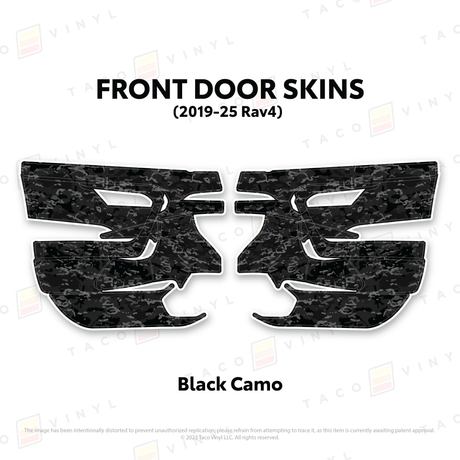 2019-25 Rav4 Door Skins