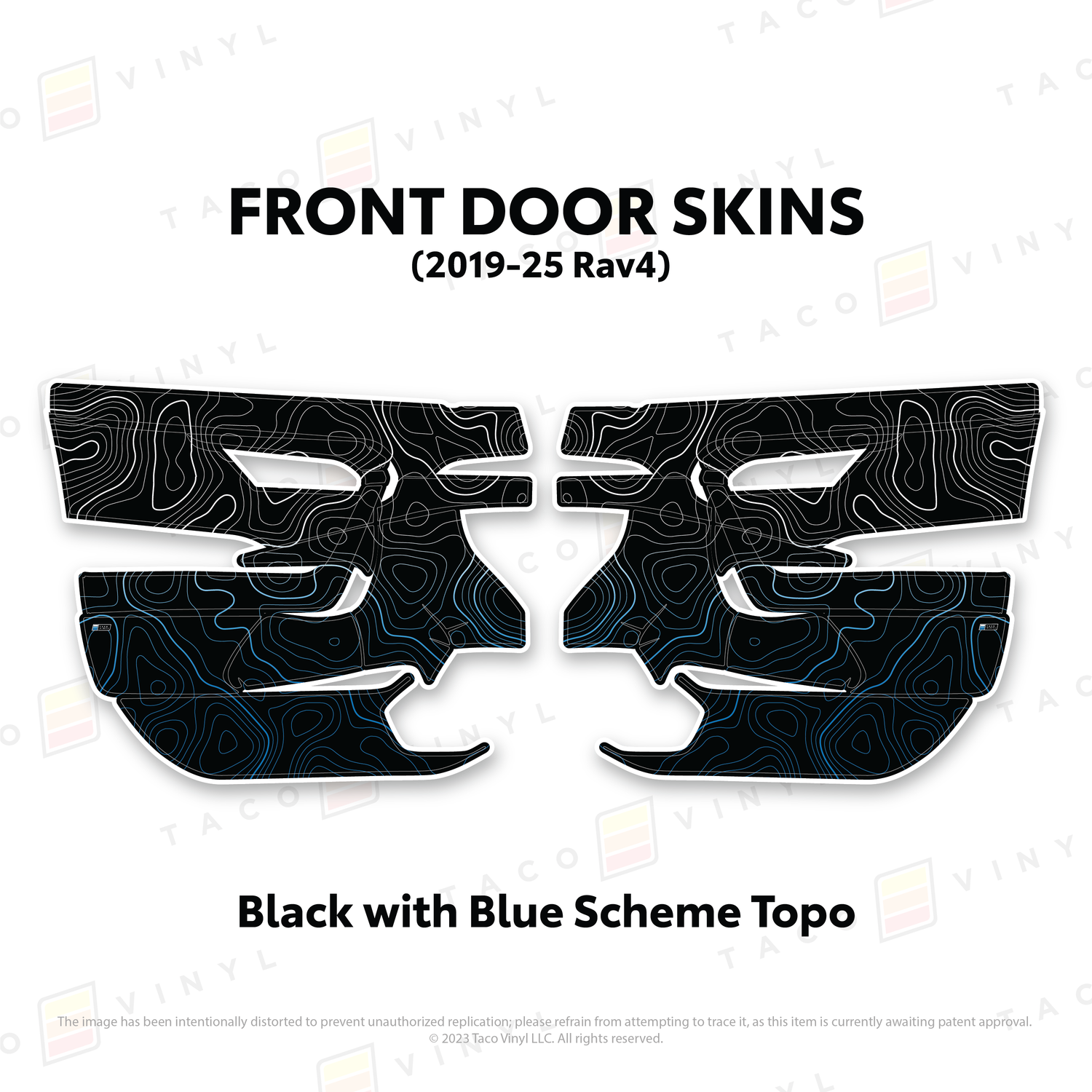 2019-25 Rav4 Door Skins