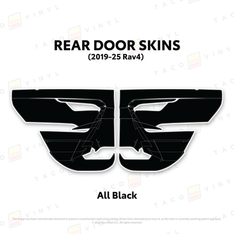 2019-25 Rav4 Door Skins