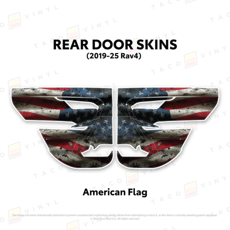2019-25 Rav4 Door Skins