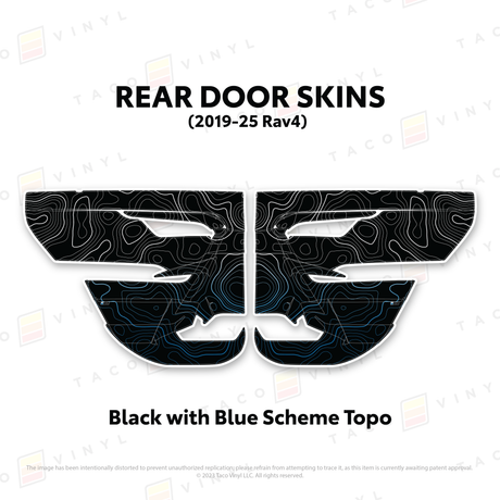 2019-25 Rav4 Door Skins