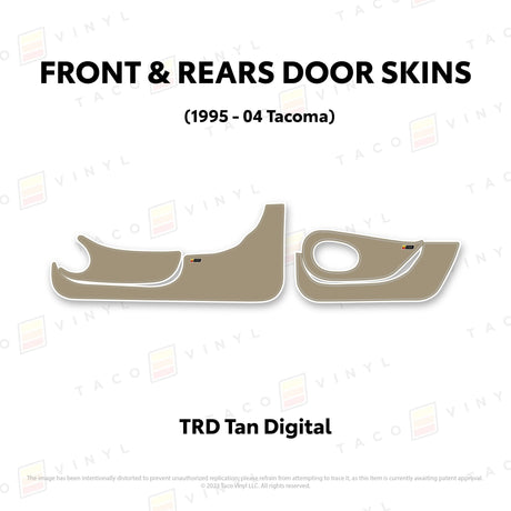 1995-04 Tacoma Door Skins (Lower Section) - Xtrusion Overland