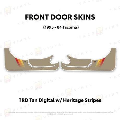 1995-04 Tacoma Door Skins (Lower Section) - Xtrusion Overland