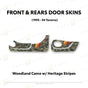 1995-04 Tacoma Door Skins (Lower Section) - Xtrusion Overland