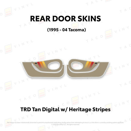 1995-04 Tacoma Door Skins (Lower Section) - Xtrusion Overland
