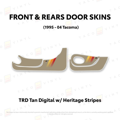 1995-04 Tacoma Door Skins (Lower Section) - Xtrusion Overland