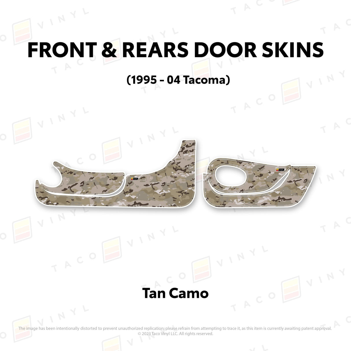 1995-04 Tacoma Door Skins (Lower Section) - Xtrusion Overland