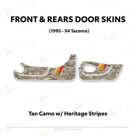 1995-04 Tacoma Door Skins (Lower Section) - Xtrusion Overland