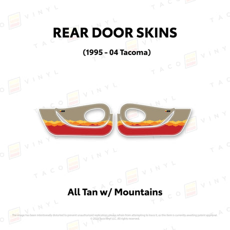 1995-04 Tacoma Door Skins (Lower Section) - Xtrusion Overland