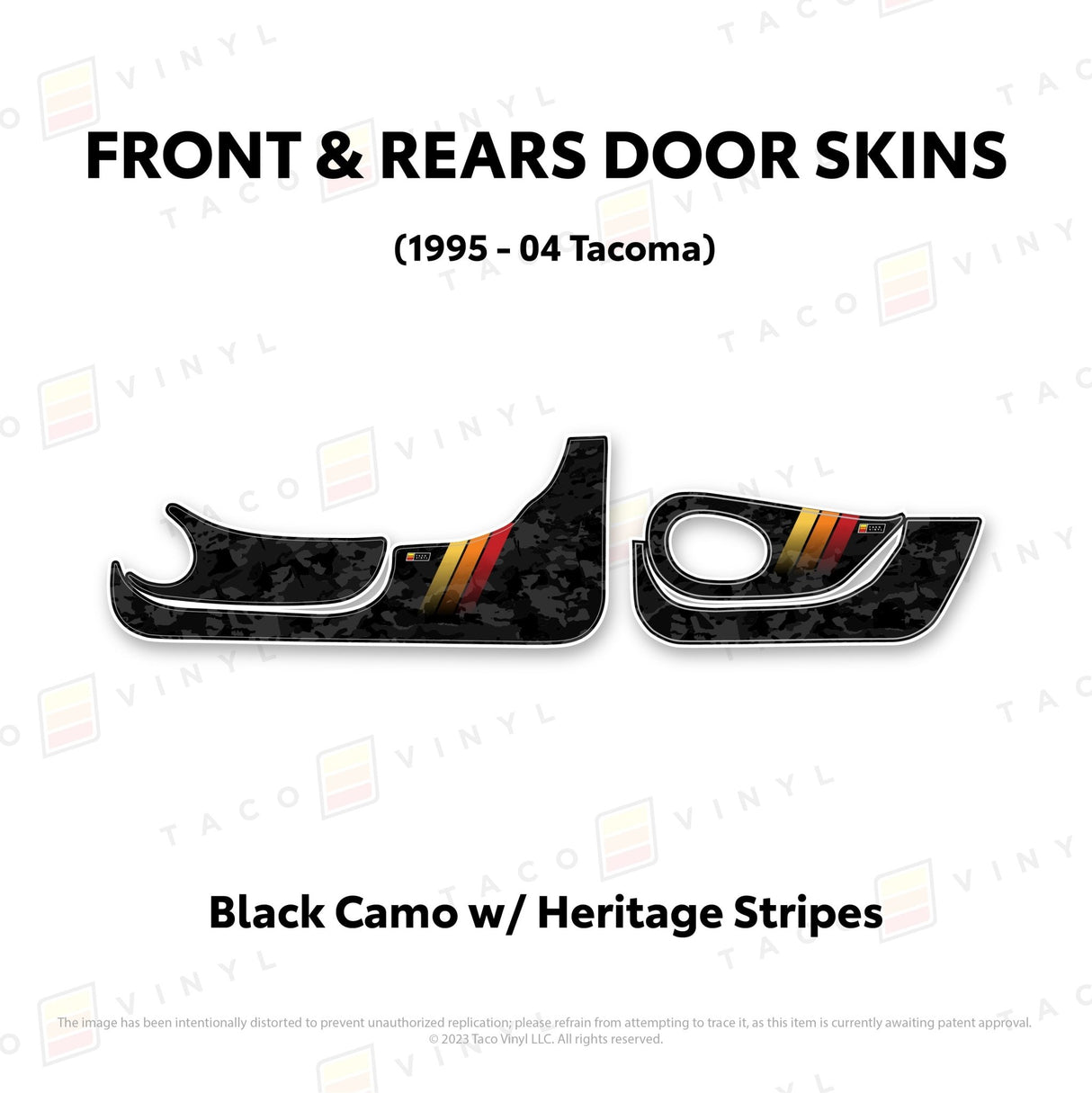 1995-04 Tacoma Door Skins (Lower Section) - Xtrusion Overland