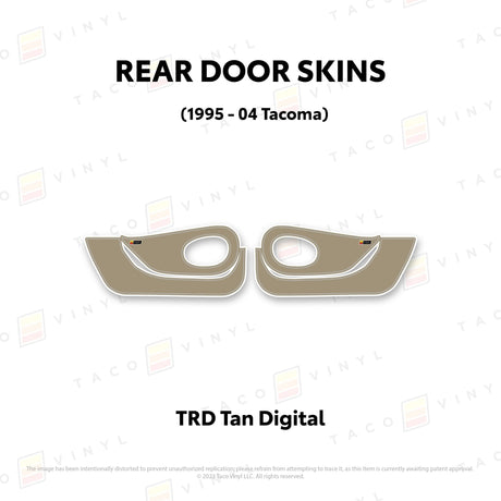 1995-04 Tacoma Door Skins (Lower Section) - Xtrusion Overland