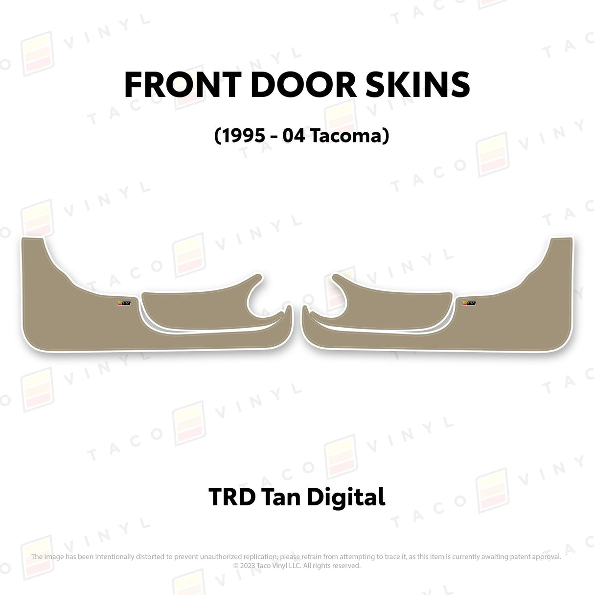 1995-04 Tacoma Door Skins (Lower Section) - Xtrusion Overland