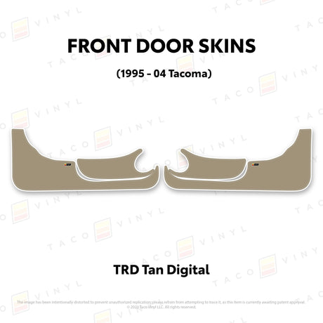 1995-04 Tacoma Door Skins (Lower Section) - Xtrusion Overland