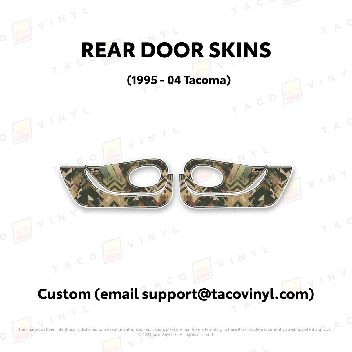 1995-04 Tacoma Door Skins (Lower Section) - Xtrusion Overland