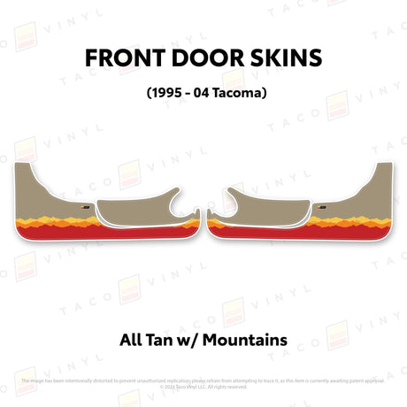 1995-04 Tacoma Door Skins (Lower Section) - Xtrusion Overland