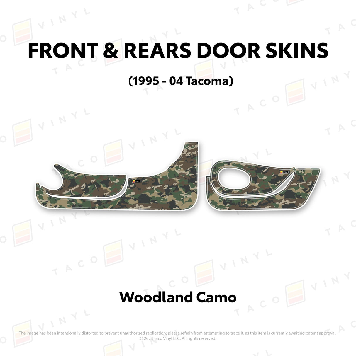 1995-04 Tacoma Door Skins (Lower Section) - Xtrusion Overland