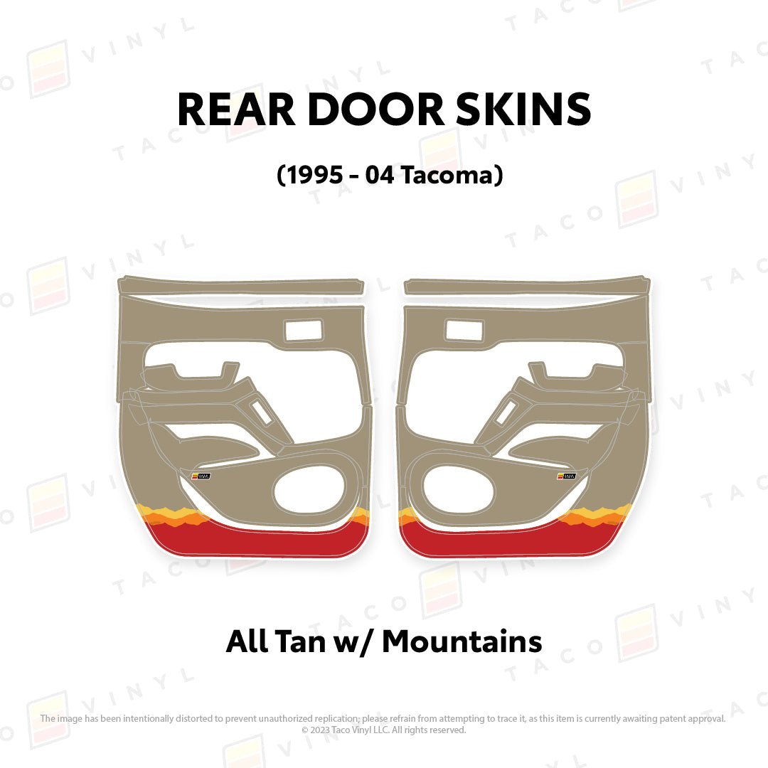 1995-04 Tacoma Door Skins - Xtrusion Overland