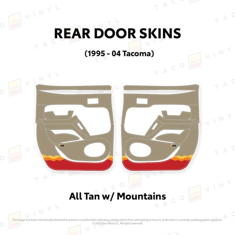 1995-04 Tacoma Door Skins - Xtrusion Overland