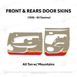 1995-04 Tacoma Door Skins - Xtrusion Overland