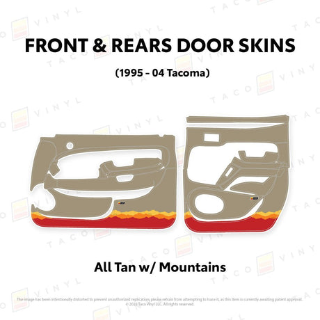 1995-04 Tacoma Door Skins - Xtrusion Overland