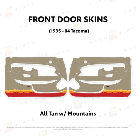 1995-04 Tacoma Door Skins - Xtrusion Overland