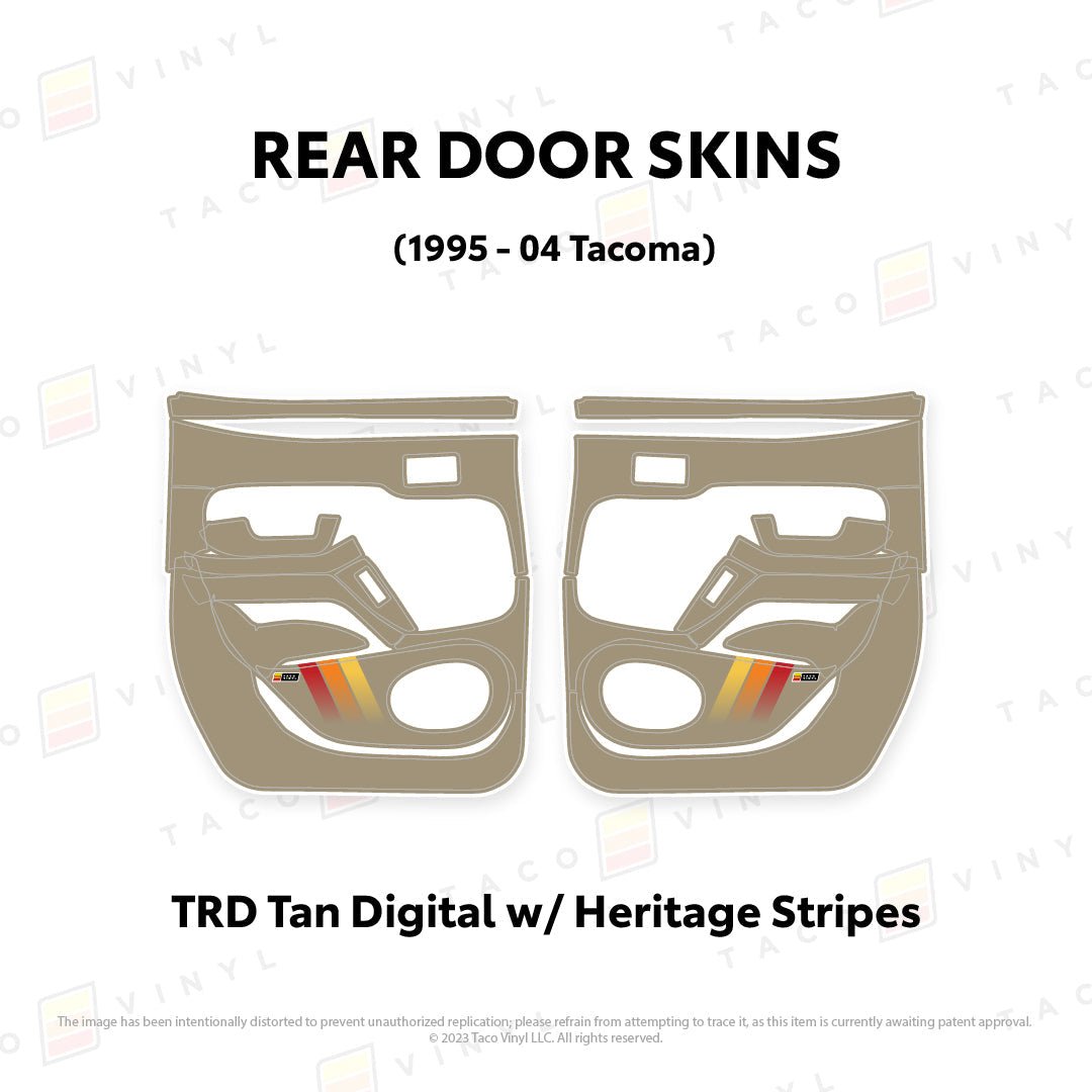 1995-04 Tacoma Door Skins - Xtrusion Overland