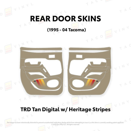 1995-04 Tacoma Door Skins - Xtrusion Overland