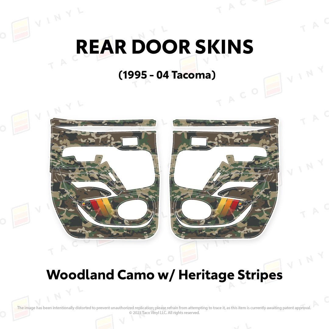 1995-04 Tacoma Door Skins - Xtrusion Overland