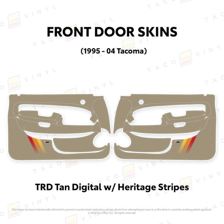 1995-04 Tacoma Door Skins - Xtrusion Overland