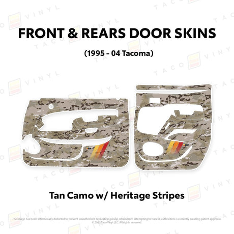 1995-04 Tacoma Door Skins - Xtrusion Overland