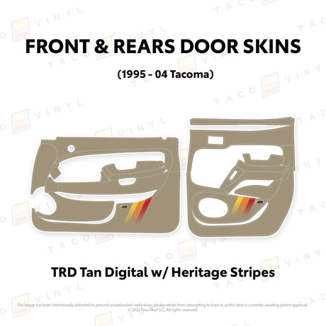 1995-04 Tacoma Door Skins - Xtrusion Overland