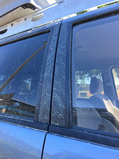 1996-02 4Runner Door Pillar Decals - Xtrusion Overland