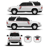 1996-2002 & 2003-2009 4Runner Checkered Stripe Kit - Xtrusion Overland