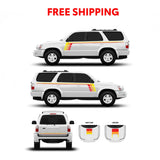 1996-2002 & 2003-2009 4Runner Checkered Stripe Kit - Xtrusion Overland