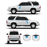 1996-2002 & 2003-2009 4Runner Checkered Stripe Kit - Xtrusion Overland