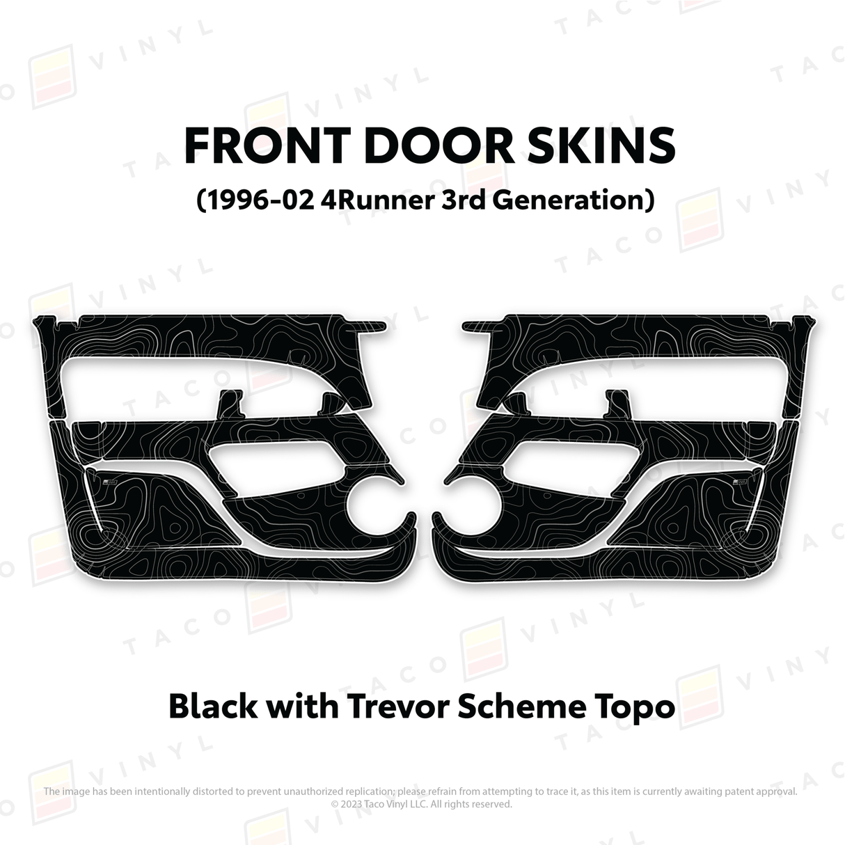 1996-2002 4Runner Door Skins - Xtrusion Overland