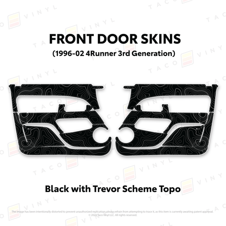 1996-2002 4Runner Door Skins - Xtrusion Overland