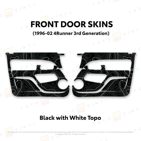 1996-2002 4Runner Door Skins - Xtrusion Overland
