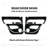 1996-2002 4Runner Door Skins - Xtrusion Overland