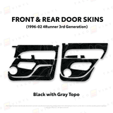 1996-2002 4Runner Door Skins - Xtrusion Overland