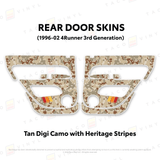 1996-2002 4Runner Door Skins - Xtrusion Overland