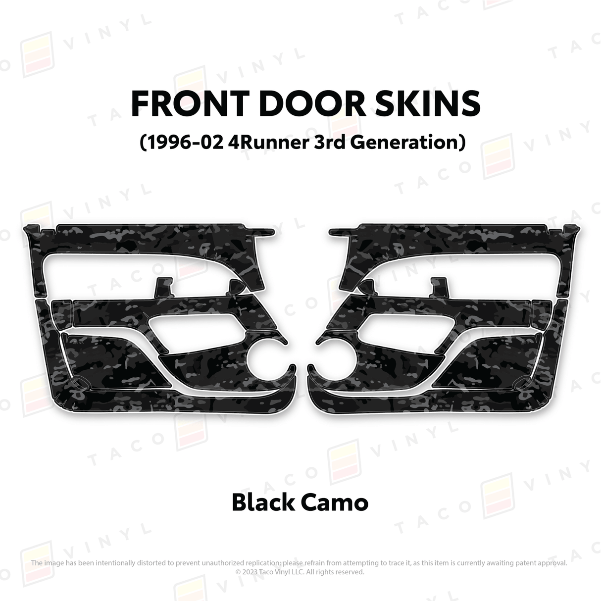 1996-2002 4Runner Door Skins - Xtrusion Overland