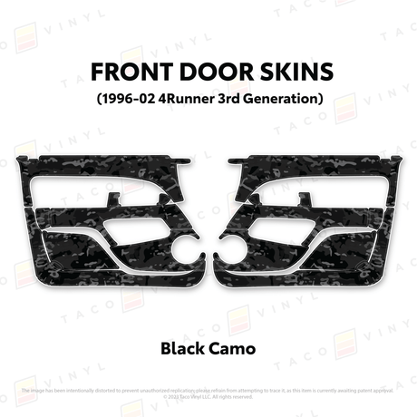 1996-2002 4Runner Door Skins - Xtrusion Overland