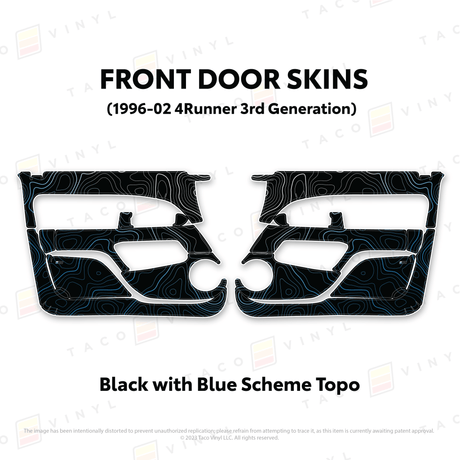 1996-2002 4Runner Door Skins - Xtrusion Overland