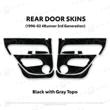 1996-2002 4Runner Door Skins - Xtrusion Overland