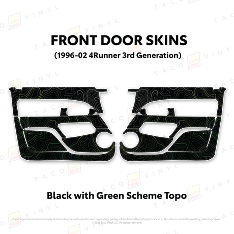 1996-2002 4Runner Door Skins - Xtrusion Overland