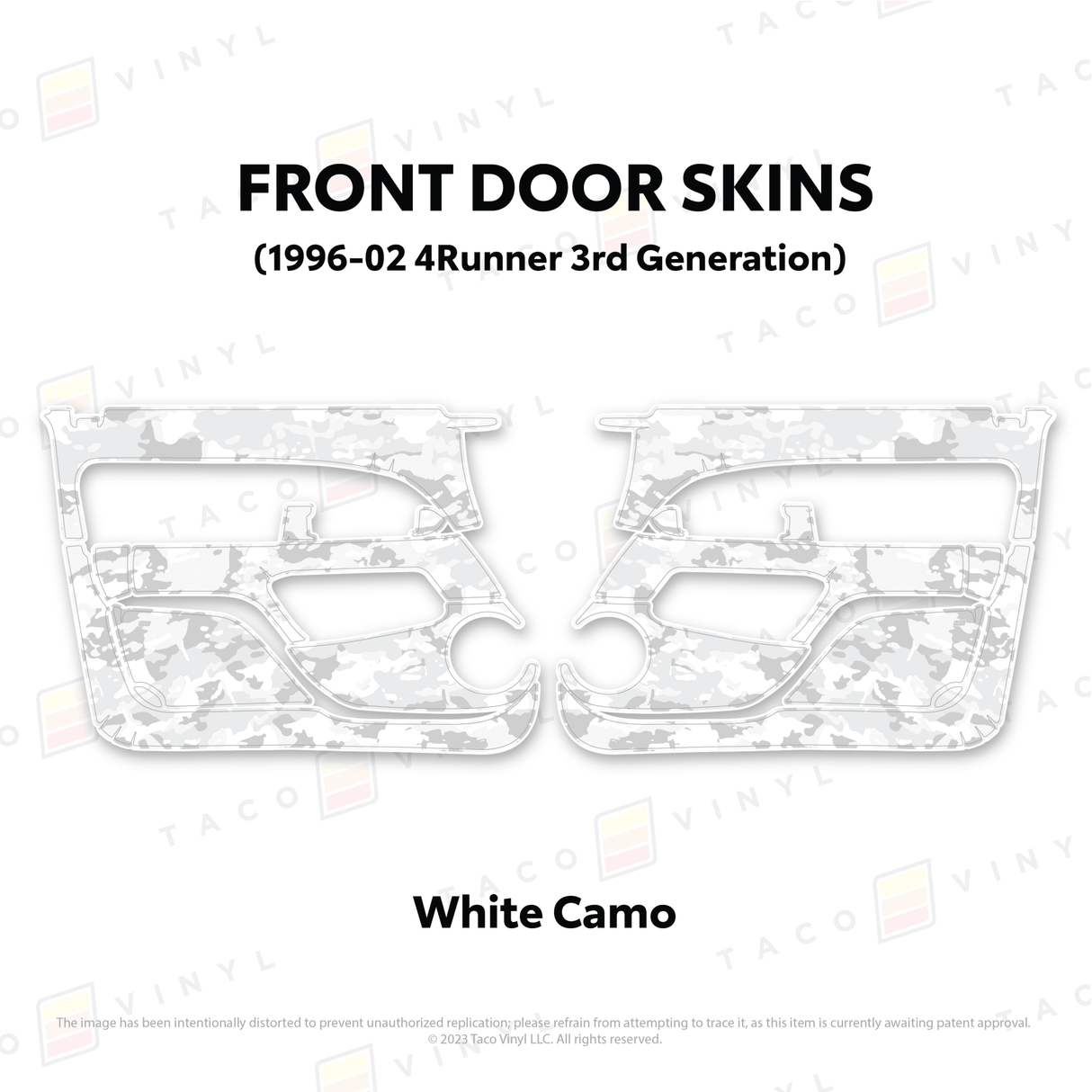 1996-2002 4Runner Door Skins - Xtrusion Overland